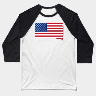 South Dakota USA Baseball T-Shirt